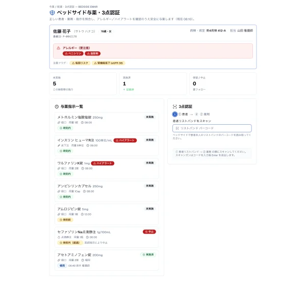 #53 AI に与薬・3点認証を作らせてみた — 倉庫用に作ったスキャンが、患者安全に効いた（やってみた #53）