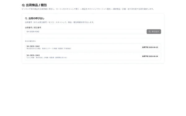 #49 AI に出荷梱包を作らせてみた — 3つの画面が同じ2段スキャンを手組みしたので、ScanGate を起こした（やってみた #49）