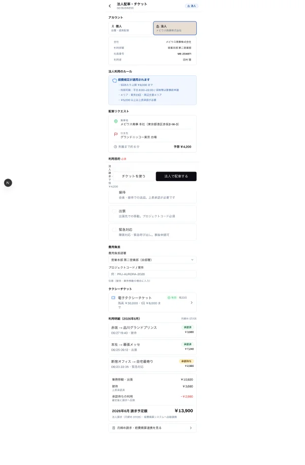 #152 AI にタクシー法人配車を作らせてみた — タクシーが toB6+toC6 で本当に完走（やってみた #152）